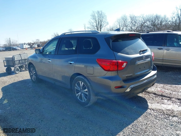 2020 Nissan Pathfinder SL with VIN 5N1DR2CN1LC597166, listed as a IAAI auction lot 41627774 with 85,786 mi miles. Bid and sale history available at carsss.com. Image 3.