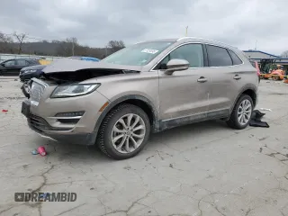 2019 Lincoln MKC Select with VIN 5LMCJ2D91KUL25601, listed as a Copart auction lot 87929895 with 60,363 mi miles and Salvage Title. Bid and sale history available at carsss.com. Image 1.