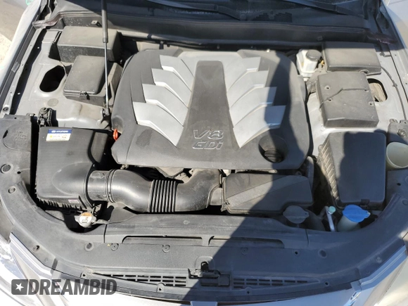 2012 Hyundai Genesis 5.0L with VIN KMHGC4DH2CU193483, listed as a Copart auction lot 74206584 with 191,101 mi miles and Salvage Title. Bid and sale history available at carsss.com. Image 12.