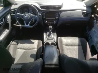 2019 Nissan Rogue SV with VIN JN8AT2MT9KW268447, listed as a Copart auction lot 52122585 with 87,215 mi miles and Salvage Title. Bid and sale history available at carsss.com. Image 8.