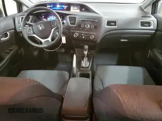 2015 Honda Civic LX with VIN 19XFB2F57FE018983, listed as a Copart auction lot 54947805 with 312,148 mi miles and Salvage Title. Bid and sale history available at DreamBid. Image 8.