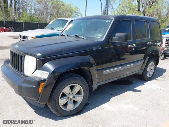 2012 Jeep Liberty Sport with VIN 1C4PJLAK9CW120779, listed as a IAAI auction lot 41901708 with 162,696 mi miles. Bid and sale history available at carsss.com. Image 2.