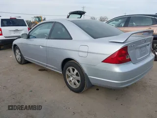 2003 Honda Civic EX with VIN 1HGEM21993L000909, listed as a IAAI auction lot 41663246 with 279,941 mi miles. Bid and sale history available at carsss.com. Image 3.