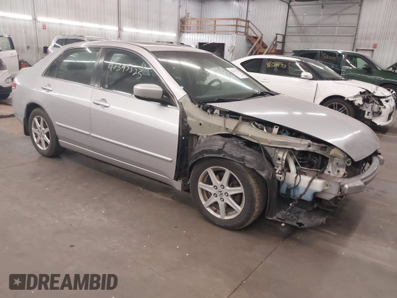 2003 Honda Accord EX with VIN 1HGCM66533A046008, listed as a IAAI auction lot 42395523 with 147,150 mi miles and . Bid and sale history available at DreamBid. Image 1.