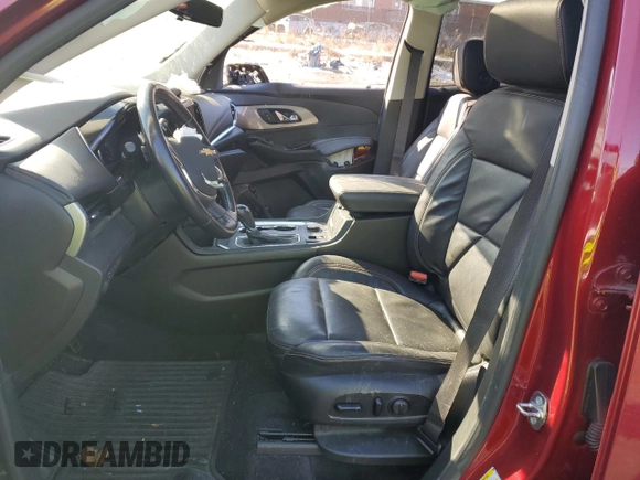 2018 Chevrolet Traverse LT Leather with VIN 1GNEVHKW5JJ125960, listed as a Copart auction lot 81744224 with 66,418 mi miles and Salvage Title. Bid and sale history available at carsss.com. Image 7.