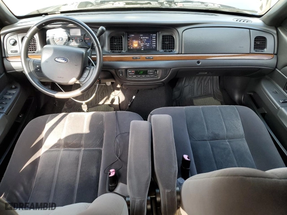 2009 Ford Crown Victoria LX with VIN 2FAHP74V79X124042, listed as a Copart auction lot 50974145 with 115,223 mi miles and Salvage Title. Bid and sale history available at carsss.com. Image 8.