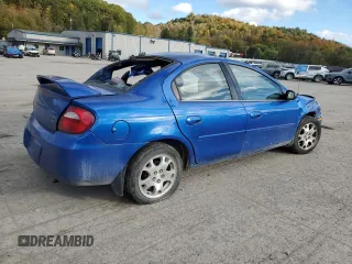 2005 Dodge Neon SXT with VIN 1B3ES56CX5D211335, listed as a Copart auction lot 76470834 with Not Provided miles and Salvage Title. Bid and sale history available at carsss.com. Image 3.
