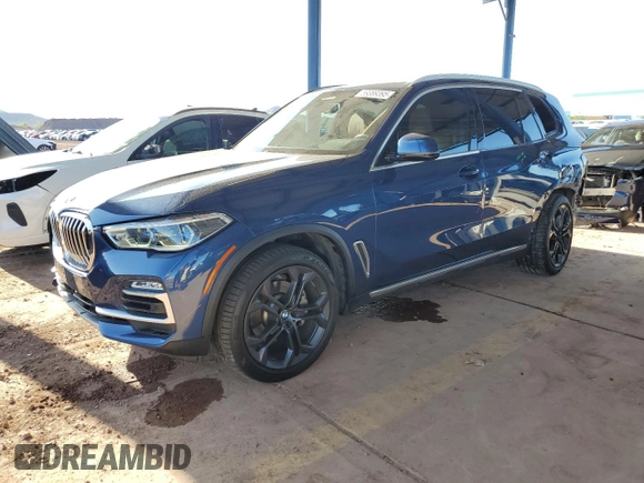 2019 BMW X5 xDrive40i with VIN 5UXCR6C5XKLL07933, listed as a Copart auction lot 59389395 with 87,251 mi miles and Salvage title. Bid and sale history available at DreamBid. Image 1.