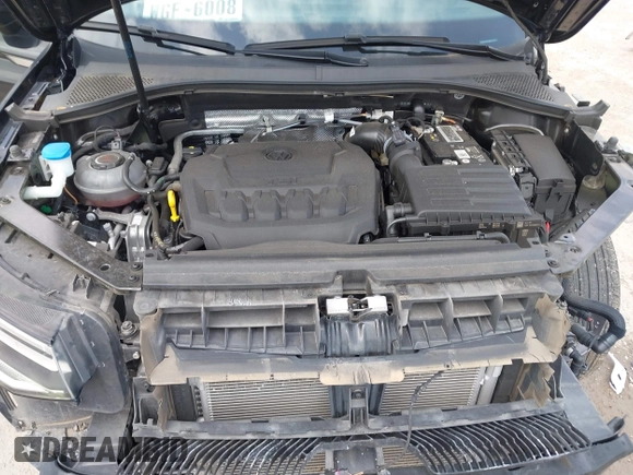 2022 Volkswagen Tiguan S with VIN 3VV0B7AX7NM137070, listed as a IAAI auction lot 42492020 with 24,396 mi miles and . Bid and sale history available at DreamBid. Image 10.