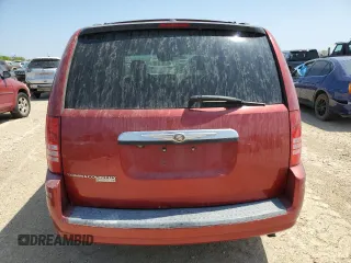 2008 Chrysler Town & Country Touring with VIN 2A8HR54P68R697665, listed as a Copart auction lot 50191445 with 145,000 mi miles and Salvage Title. Bid and sale history available at carsss.com. Image 6.