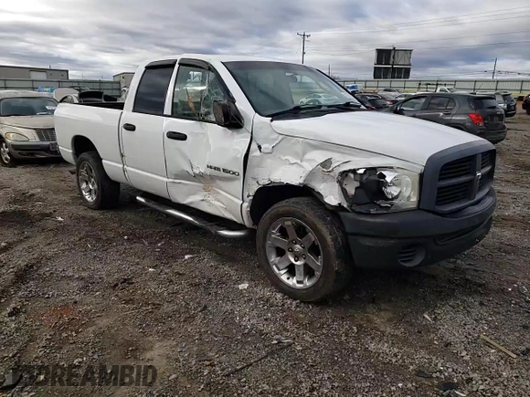 2006 Dodge 1500 ST with VIN 1D7HU18N66J104045, listed as a Copart auction lot 47707065 with 149,564 mi miles and Salvage Title. Bid and sale history available at carsss.com. Image 11.