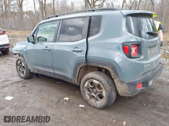 2017 Jeep Renegade Sport with VIN ZACCJBAB1HPE77029, listed as a IAAI auction lot 41894878 with 145,328 mi miles and . Bid and sale history available at DreamBid. Image 3.
