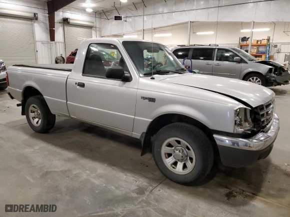 2002 Ford Ranger XL with VIN 1FTYR10D52PB24373, listed as a Copart auction lot 50908495 with 62,282 mi miles and Salvage Title. Bid and sale history available at carsss.com. Image 4.