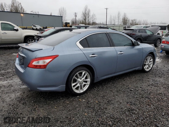 2011 Nissan Maxima SV z VIN 1N4AA5AP5BC857383, wystawiony jako Copart lot #49892435 z przebiegiem 167 163 mil mil oraz Szkoda całkowita • Salvage title. Historia ofert i sprzedaży dostępna na DreamBid. Obrazek 3.