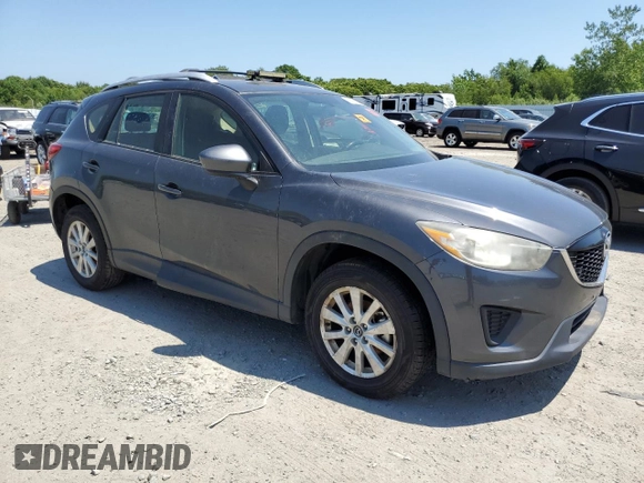 2014 Mazda CX-5 Sport with VIN JM3KE4BE6E0350595, listed as a Copart auction lot 61826475 with Not provided miles and Clean title. Bid and sale history available at DreamBid. Image 4.