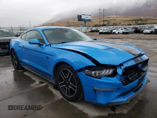 2022 Ford Mustang EcoBoost with VIN 1FA6P8TH8N5127259, listed as a Copart auction lot 64949302 with 475 mi miles. Bid and sale history available at carsss.com. Image 1.