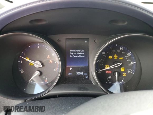 2020 Toyota C-HR LE with VIN NMTKHMBX5LR104910, listed as a Copart auction lot 51570285 with 35,708 mi miles and Non Repairable. Bid and sale history available at DreamBid. Image 9.
