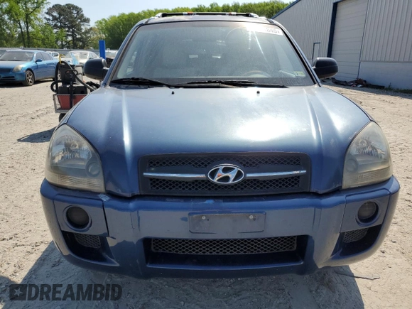 2005 Hyundai Tucson GL with VIN KM8JM12B75U163964, listed as a Copart auction lot 53674845 with 111,665 mi miles and Clean Title. Bid and sale history available at carsss.com. Image 5.