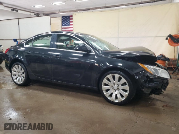 2011 Buick Regal CXL Turbo TO6 with VIN W04G05GV7B1079526, listed as a Copart auction lot 72024784 with 102,335 mi miles and Clean Title. Bid and sale history available at carsss.com. Image 4.