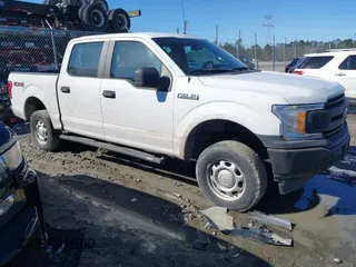 2020 Ford F-150 XL with VIN 1FTEW1E58LFB38174, listed as a IAAI auction lot 41729500 with 98,351 mi miles. Bid and sale history available at carsss.com. Image 1.
