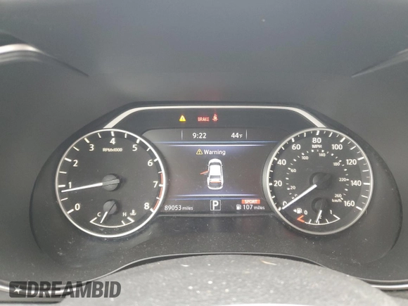 2018 Nissan Maxima S with VIN 1N4AA6AP3JC373863, listed as a Copart auction lot 47656635 with 89,053 mi miles and Salvage Title. Bid and sale history available at DreamBid. Image 9.