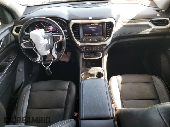 2020 GMC Acadia SLT with VIN 1GKKNULS4LZ165889, listed as a Copart auction lot 63130585 with 39,254 mi miles and Salvage title. Bid and sale history available at DreamBid. Image 8.