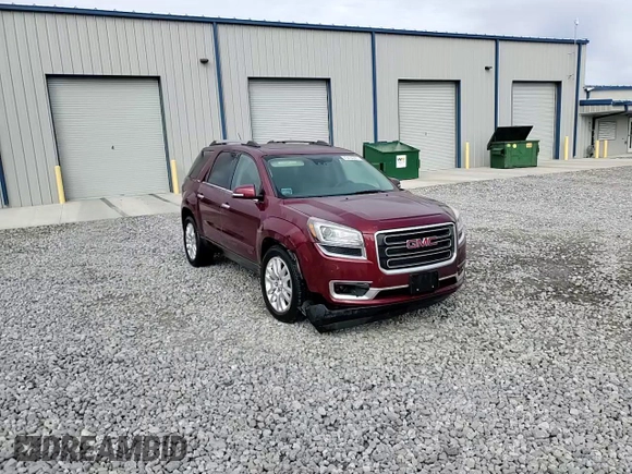 2015 GMC Acadia SLT with VIN 1GKKVRKD1FJ345253, listed as a Copart auction lot 49494095 with 75,159 mi miles and Salvage Title. Bid and sale history available at carsss.com. Image 11.