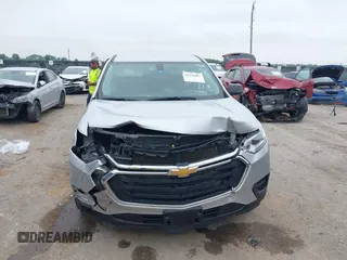 2021 Chevrolet Traverse LS with VIN 1GNERFKW1MJ254095, listed as a IAAI auction lot 42336687 with Not provided miles and . Bid and sale history available at DreamBid. Image 12.