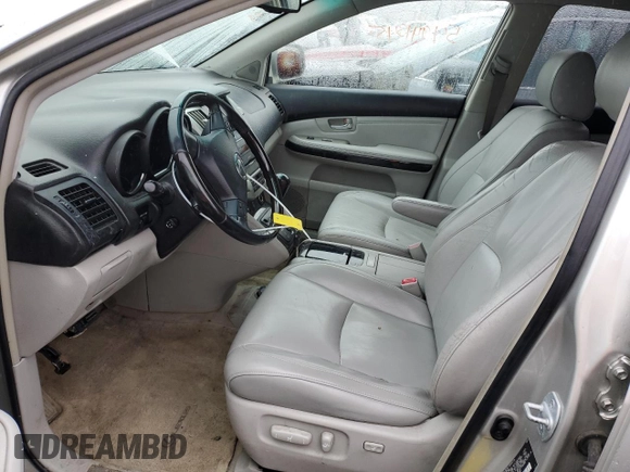 2008 Lexus RX 350 with VIN JTJGK31U989850645, listed as a Copart auction lot 54941345 with 153,655 mi miles and Clean Title. Bid and sale history available at DreamBid. Image 7.