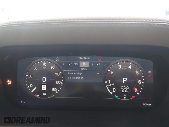 2020 Land Rover Defender S с VIN SALEJEEX6L2017957, выставлен на аукционе IAAI как лот 41205120 с пробегом 33 720 миль миль и . История ставок и продаж доступна на DreamBid. Изображение 7.