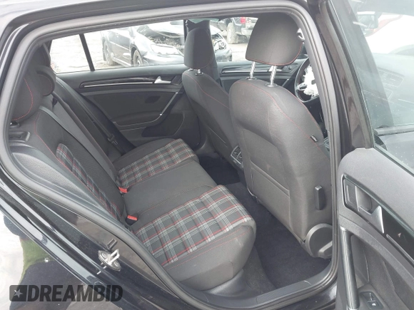 2017 Volkswagen Golf GTI S with VIN 3VW547AU5HM065033, listed as a IAAI auction lot 41461817 with 114,879 mi miles. Bid and sale history available at carsss.com. Image 8.