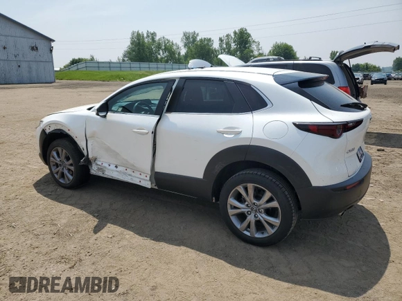2021 Mazda CX-30 Preferred with VIN 3MVDMACLXMM215839, listed as a Copart auction lot 60664625 with 27,177 mi miles and Non repairable. Bid and sale history available at DreamBid. Image 2.