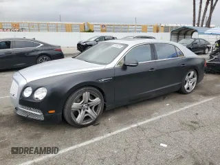 2014 Bentley Flying Spur with VIN SCBEC9ZA9EC096023, listed as a Copart auction lot 49266315 with 35,846 mi miles and Salvage Title. Bid and sale history available at DreamBid. Image 1.