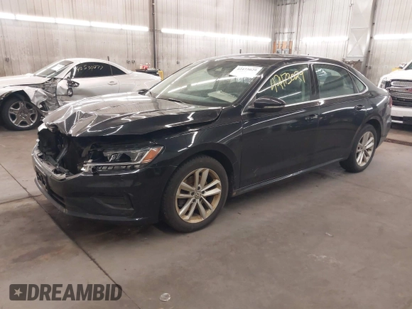2020 Volkswagen Passat SE with VIN 1VWWA7A3XLC021477, listed as a IAAI auction lot 42473029 with 96,434 mi miles and . Bid and sale history available at DreamBid. Image 2.