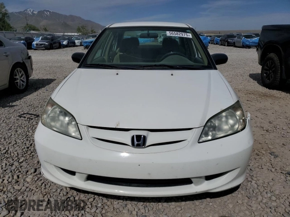 2004 Honda Civic z VIN 1HGEN26484L000380, wystawiony jako Copart lot #56582975 z przebiegiem 107 766 mil mil oraz Czysty tytuł • Clean title. Historia ofert i sprzedaży dostępna na DreamBid. Obrazek 5.