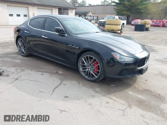 2016 Maserati Ghibli S z VIN ZAM57RSA0G1175621, wystawiony jako IAAI lot #42055212 z przebiegiem 52 731 mil mil oraz . Historia ofert i sprzedaży dostępna na DreamBid. Obrazek 1.