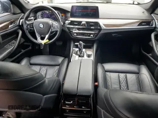 2017 BMW 5 Series 540i with VIN WBAJE5C33HG915675, listed as a Copart auction lot 55857135 with 57,330 mi miles and Salvage title. Bid and sale history available at DreamBid. Image 8.