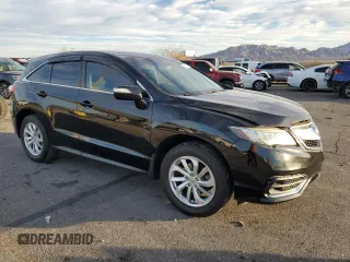 2016 Acura RDX Technology with VIN 5J8TB3H53GL001971, listed as a Copart auction lot 87957245 with 119,896 mi miles and Salvage Title. Bid and sale history available at DreamBid. Image 4.