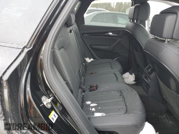 2024 Audi Q5 Komfort with VIN WA1AAAFY1R2134287, listed as a Copart auction lot 45710475 with 5,538 mi miles and Salvage Title. Bid and sale history available at carsss.com. Image 11.