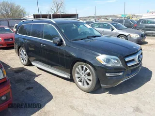 2014 Mercedes-Benz GL-Class GL 450 with VIN 4JGDF7CE6EA273036, listed as a IAAI auction lot 41767398 with 134,554 mi miles. Bid and sale history available at carsss.com. Image 1.