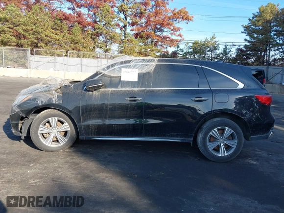 2019 Acura MDX with VIN 5J8YD4H30KL031281, listed as a IAAI auction lot 40711204 with Not provided miles and . Bid and sale history available at DreamBid. Image 13.