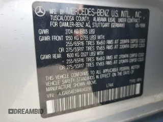1998 Mercedes-Benz M 320/430/500 с VIN 4JGAB54E5WA043295, выставлен на аукционе Copart как лот 59549835 с пробегом 163 689 миль миль и Списание • Salvage title. История ставок и продаж доступна на DreamBid. Изображение 14.