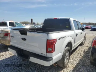 2015 Ford F-150 XLT with VIN 1FTEW1C83FFC26776, listed as a Copart auction lot 45487015 with 204,970 mi miles and Clean Title. Bid and sale history available at carsss.com. Image 3.
