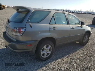 2002 Lexus RX 300 with VIN JTJHF10U520260081, listed as a Copart auction lot 51967925 with 213,890 mi miles and Salvage Title. Bid and sale history available at DreamBid. Image 3.