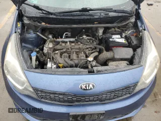 2016 Kia Rio LX with VIN KNADM4A36G6603898, listed as a Copart auction lot 86447884 with 197,857 mi miles and Clean Title. Bid and sale history available at carsss.com. Image 11.