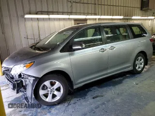 2018 Toyota Sienna L with VIN 5TDZZ3DC7JS941222, listed as a Copart auction lot 72566472 with 50,112 mi miles and . Bid and sale history available at DreamBid. Image 1.