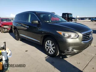 2013 Infiniti JX35 with VIN 5N1AL0MN7DC305965, listed as a Copart auction lot 79724854 with 189,620 mi miles and Clean Title. Bid and sale history available at carsss.com. Image 4.