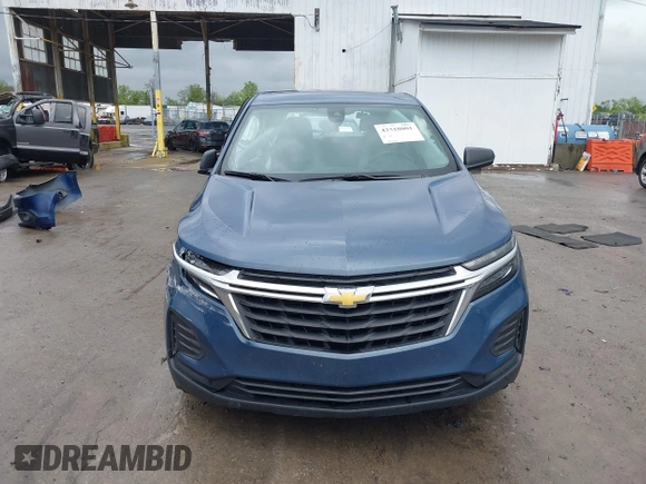 2024 Chevrolet Equinox LS with VIN 3GNAXHEG1RL169794, listed as a IAAI auction lot 42318001 with 35,007 mi miles and . Bid and sale history available at DreamBid. Image 13.
