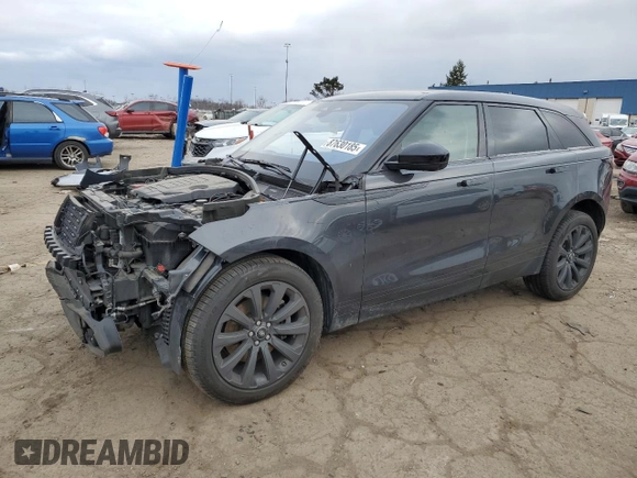 2021 Land Rover Range Rover Velar S with VIN SALYJ2EX2MA310984, listed as a Copart auction lot 87630185 with Not provided miles and Salvage title. Bid and sale history available at DreamBid. Image 1.