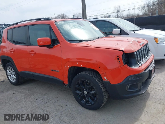 2017 Jeep Renegade Altitude z VIN ZACCJBBB5HPG34172, wystawiony jako IAAI lot #41790112 z przebiegiem 92 148 mil mil oraz . Historia ofert i sprzedaży dostępna na DreamBid. Obrazek 14.